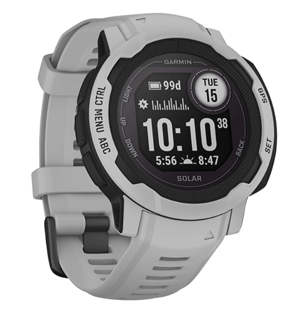 Garmin Instinct 2 Solar - grátt