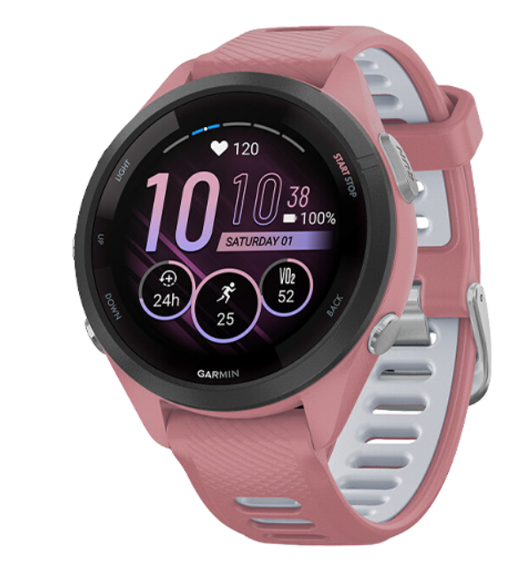 Garmin Forerunner 265S GPS 42mm – Bleikt
